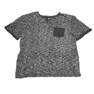 Route 66 Mens Large Dark Gray Short Sleeve Pocket Tee A004695